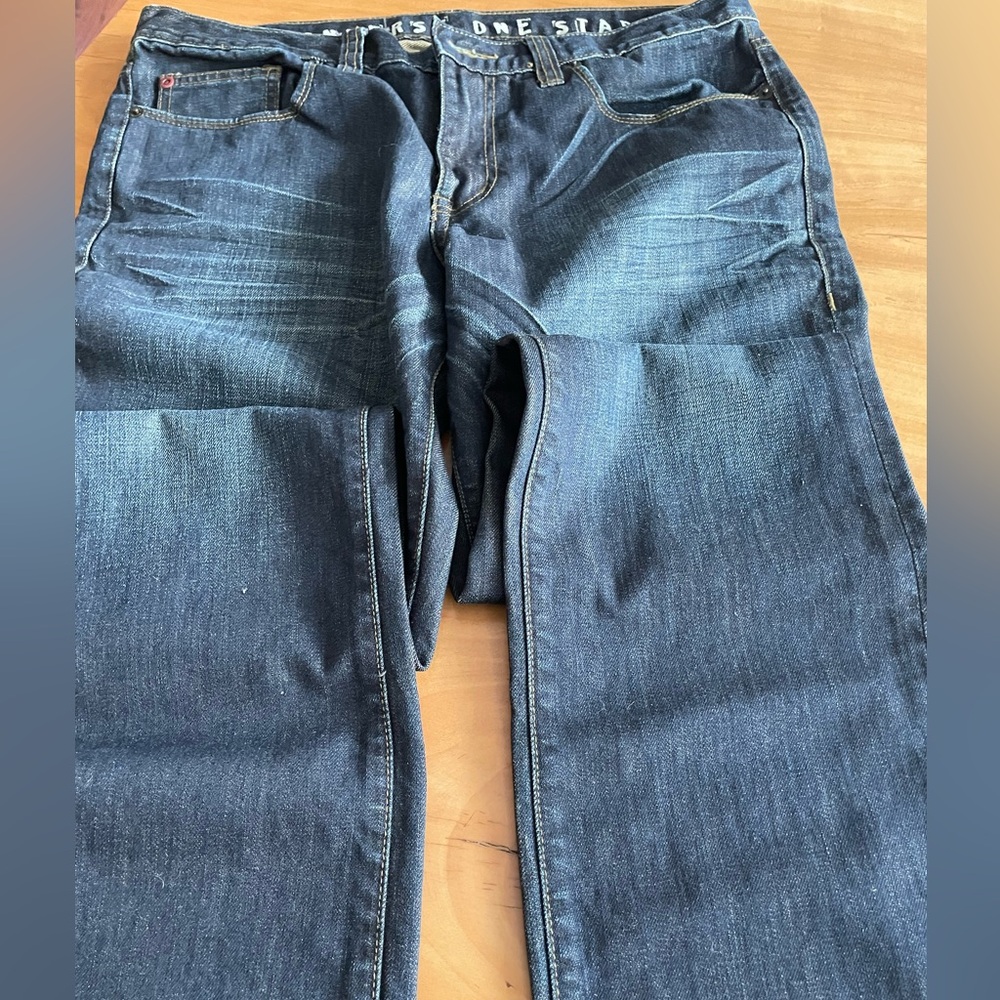 Converse Men's Straight Jeans - Dark Blue